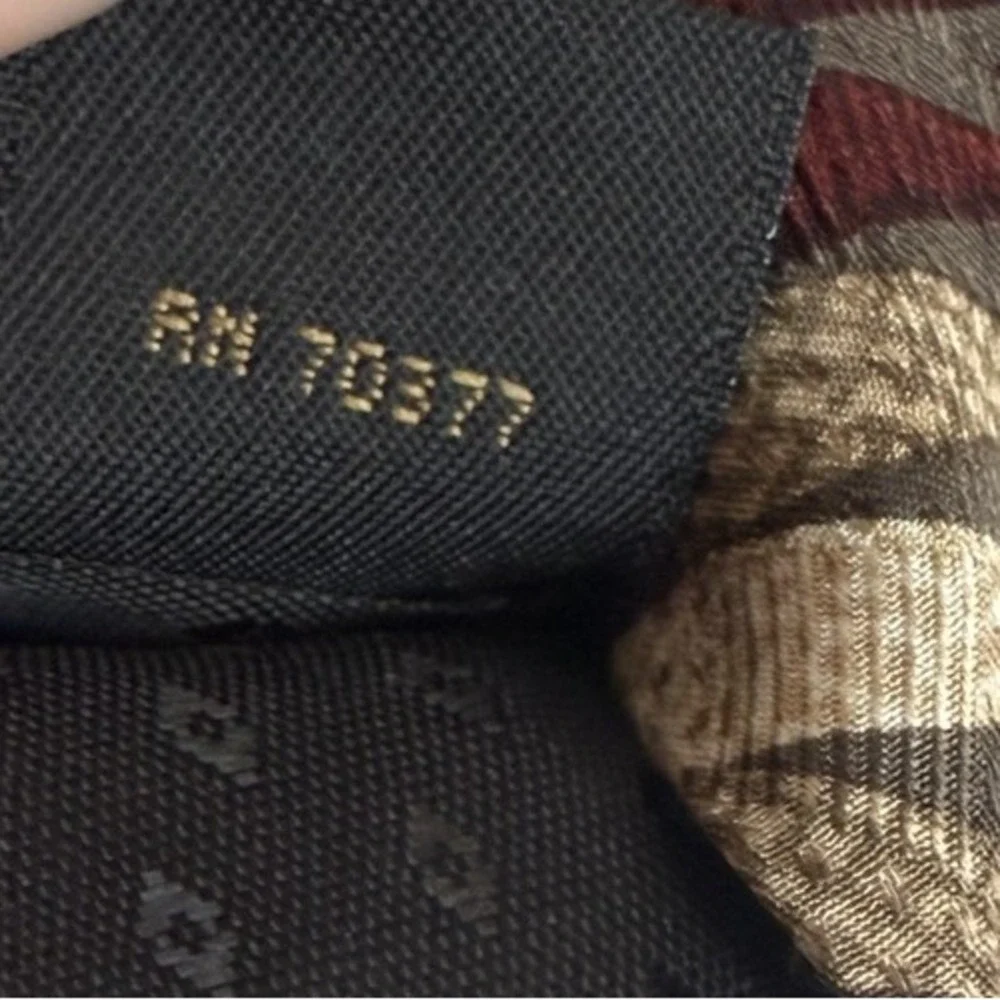 J. Riggings Necktie 100% Silk Vintage Geometric Mens Tie Business Attire